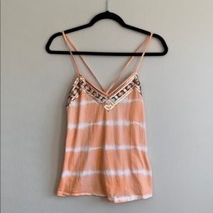 Express beaded tank top